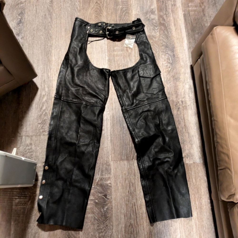 Leather chaps